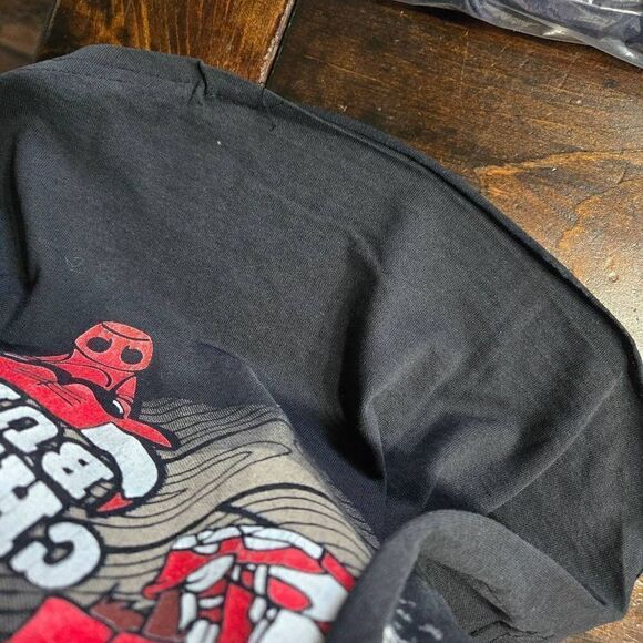 Chicago Bulls Looney Toons Vintage NBA Basketball Shirt Youth SZ L/XL 1990s - Picture 5 of 7